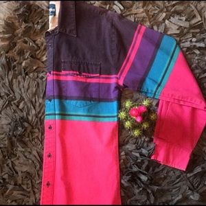 Vintage Wrangler Western Button Up Shirt